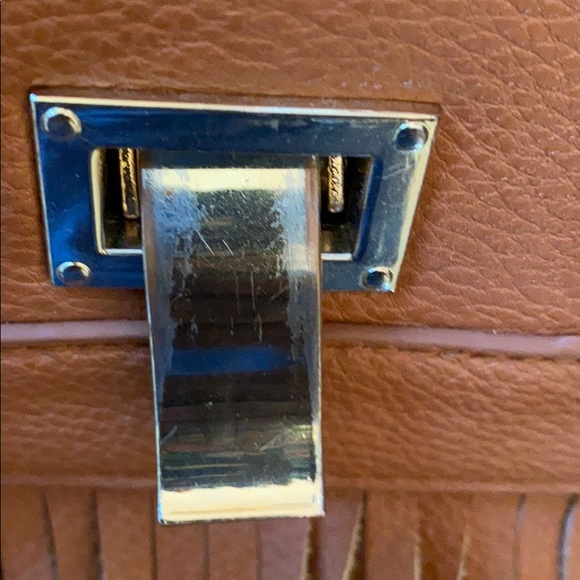 Butter brown faux leather bag - Picture 2 of 5